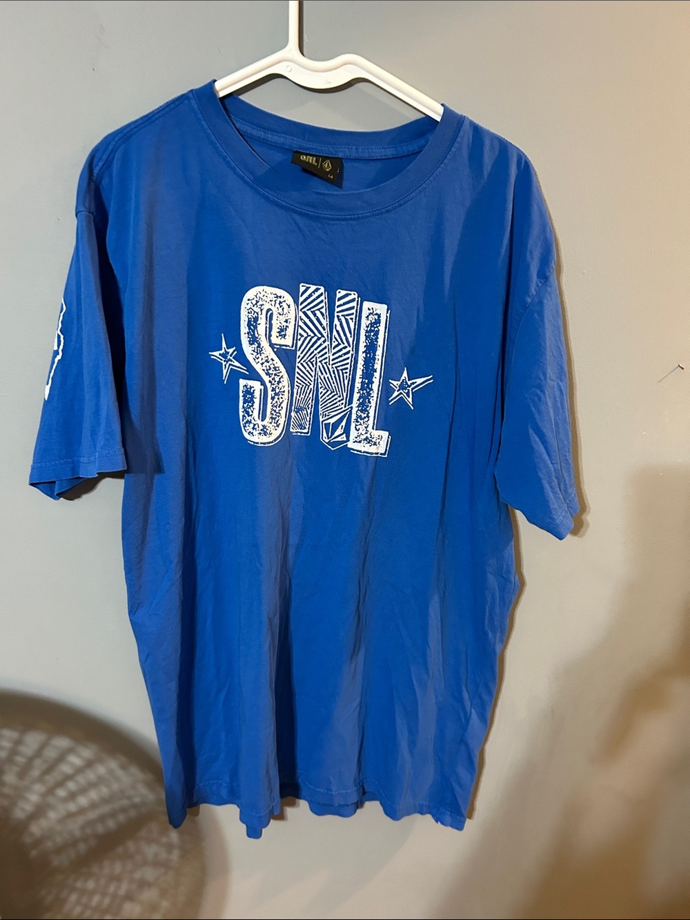 Volcom Royal Blue SNL Graphic Short Sleeve Tee